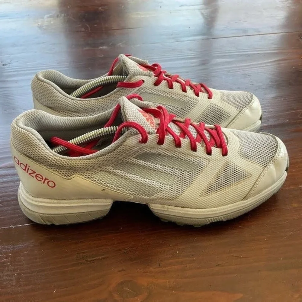 Adidas Adizero Spirit Frame Spikeless Golf Shoes Womens Size‎ 7.5 White 674710